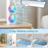 USB Portable Double Fan