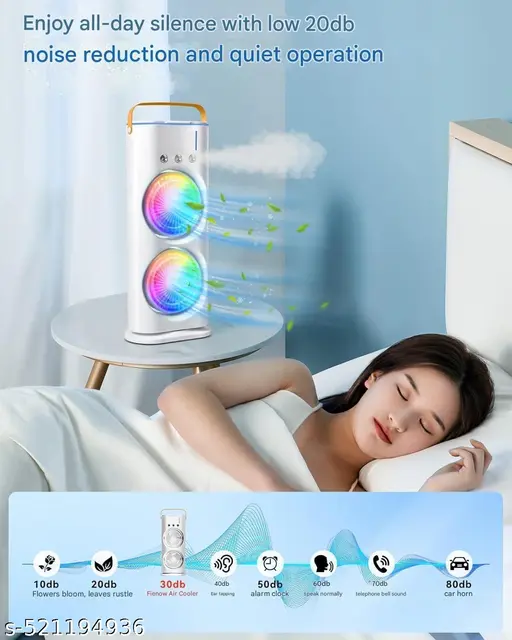 USB Portable Double Fan